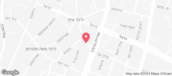 ביסטרו אלי המקורי - מפה