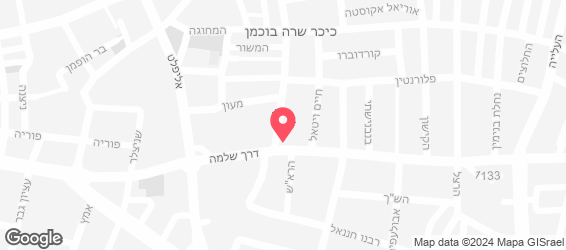 פיצה ברק'ה תל אביב - מפה