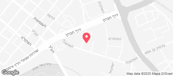 יניבוש - מפה