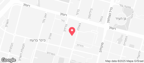 חומוס פסקל - מפה