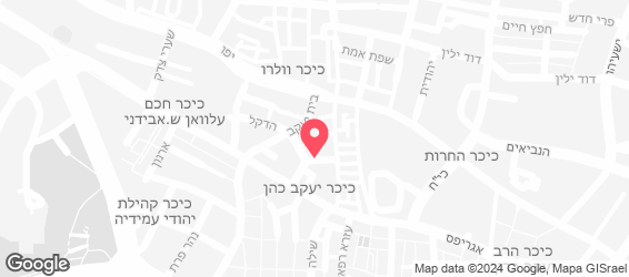 קוקי קרים ירושלים - מפה