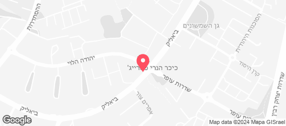 פלאפל ביאליק - מפה