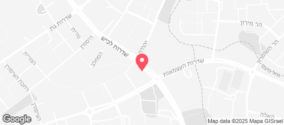 וואו בורגר WOW - מפה