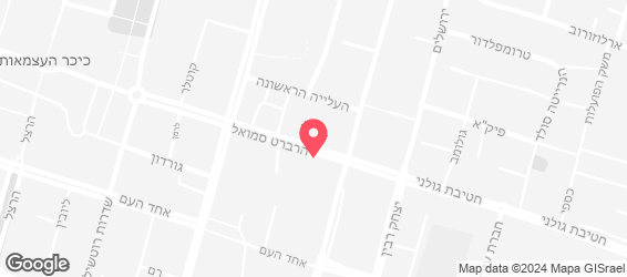 פיצה פיצו - מפה