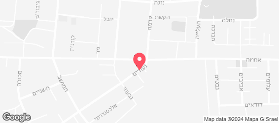 קפה נעורים - מפה