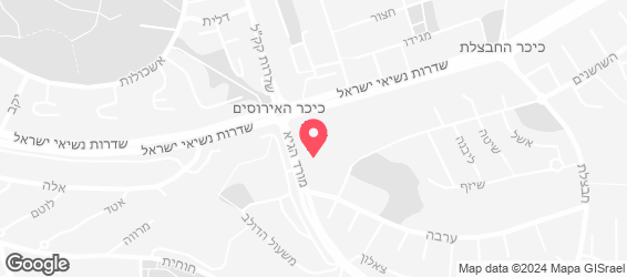 חומוס הכרמל - מפה