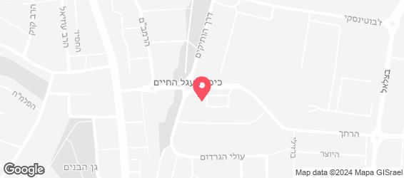 בורגרים אופקים - מפה