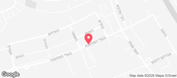 אורן משי נתיבות - מפה
