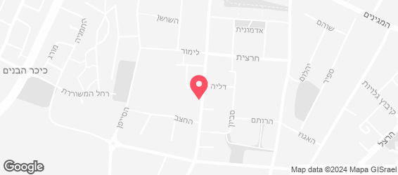 בורגרים גן יבנה - מפה