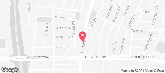 בורקס באבא גו'ן - מפה