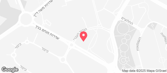 באדה בום גן העיר - מפה