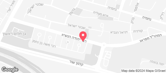 מוזס שופ ראשל"צ - מפה