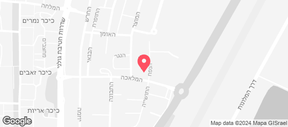 אנטריקוט  אילת - מפה