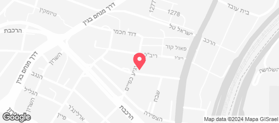 בהדונס חומוס - מפה