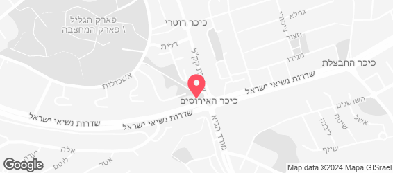 בורקס לב כרמיאל - מפה