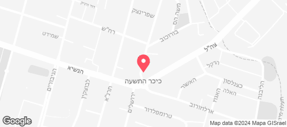 חומוס ירושלים - מפה