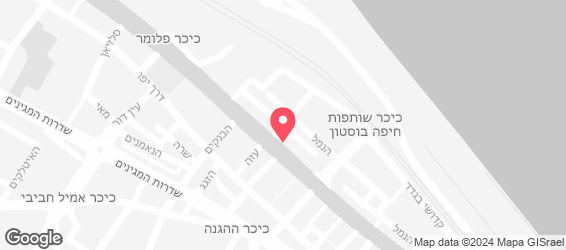 קרמרי דה ל'אקלר -חיפה - מפה