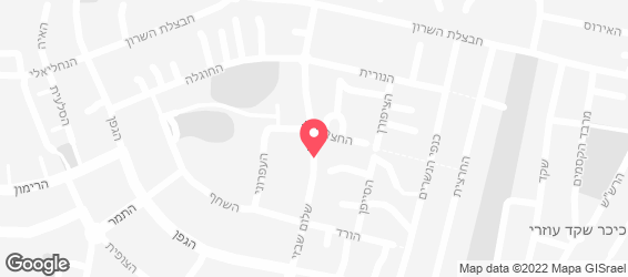 ג'יקוני - מטבח אפרו ישראלי - מפה
