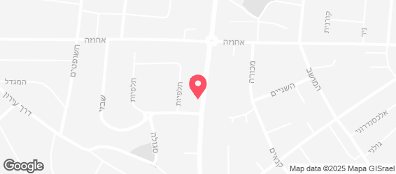 זהרה - מפה