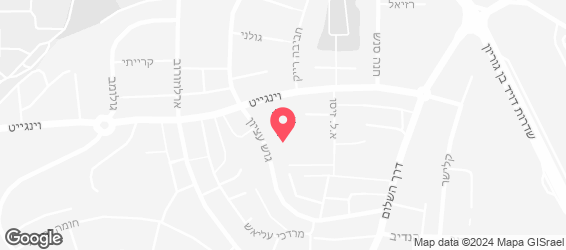 פיצה רומא באר שבע - מפה