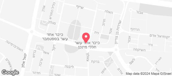 פיצה PMT - מפה