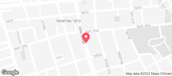 גפאן גפאן פתח תקוה - מפה