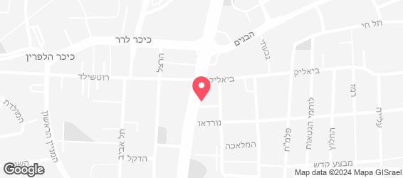 ציונה קפה - מפה