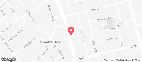 סביח השרון - מפה