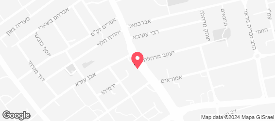 פיצה מאמי רחובות - מפה