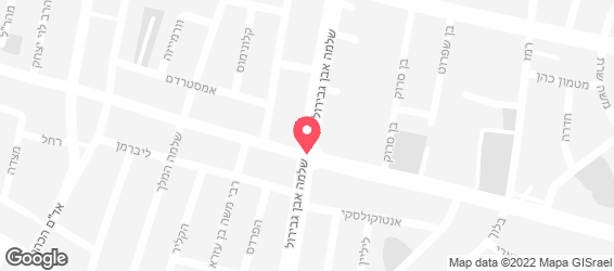 ערוסה ישראלית - מפה