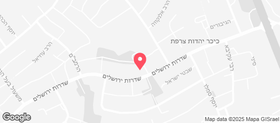 פיצה דרבנט - מפה