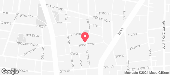 בייק האוס פיצה - מפה