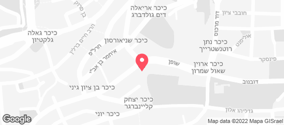 חומוס אליהו יפו מרכז ירושלים - מפה