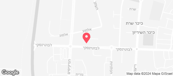 חומוס רוזה - מפה