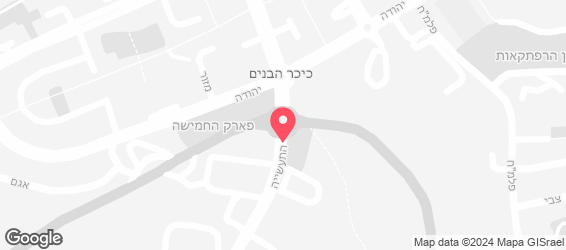 קפה קפה ערד - מפה