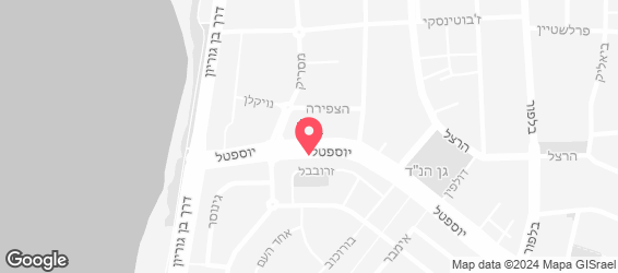 בית הפיצה הישראלי - מפה