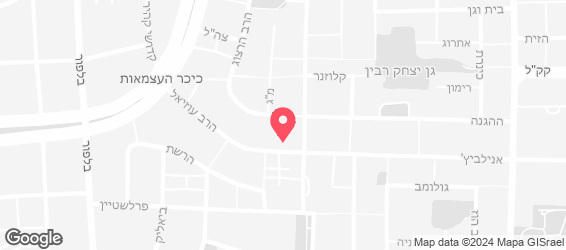 בית הפיצה הישראלי . - מפה