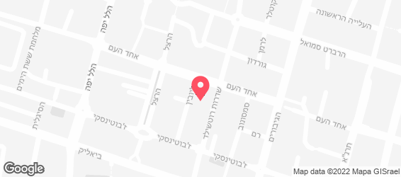 החצר של יום טוב - מפה