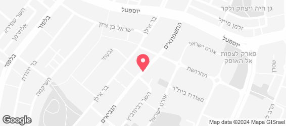 פיצה רחוב - מפה