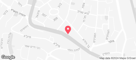 יוסל'ה כשר למהדרין - טבריה - מפה