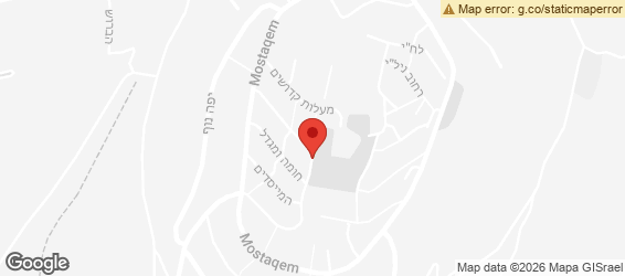 הפרנה והחומוס - מפה