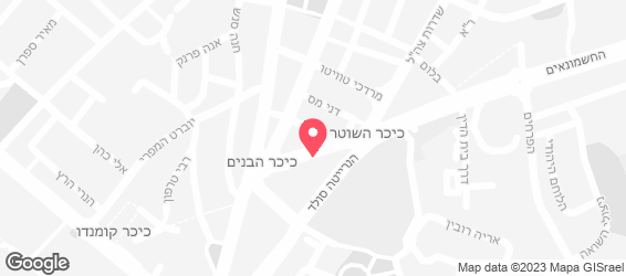 חיימיש אוכל יהודי - מפה