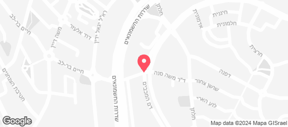 בורגר מרקט - מפה