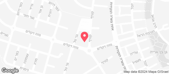 טוסט לב - מפה