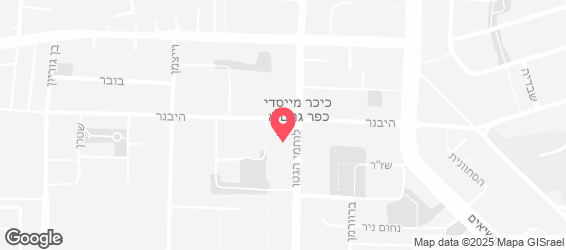 פיצר'לה בכפר גנים פתח תקווה - מפה
