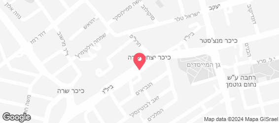 חומוסית בני איברהים רחובות - מפה