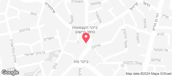 הנקניקיה - מפה