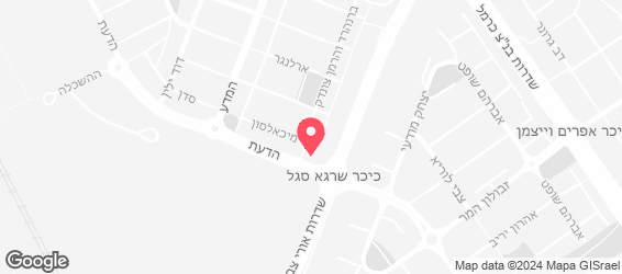 בורגרים רמות - מפה