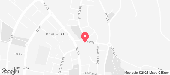 שווארמת העגל - מפה