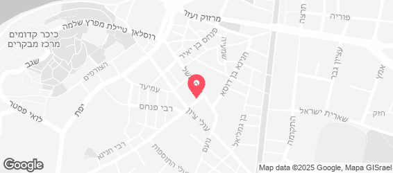 רייס אנד פיש תל אביב - מפה